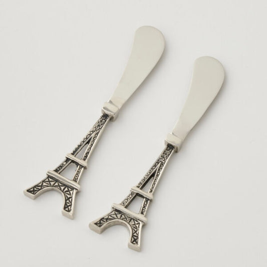 Pilbeam Eiffel Tower Set of 2 Spreaders - antique silver