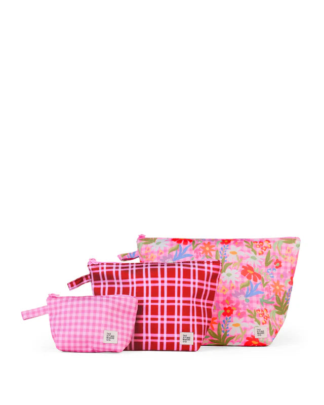 The Somewhere Co Handy Pouch Trio - various colours