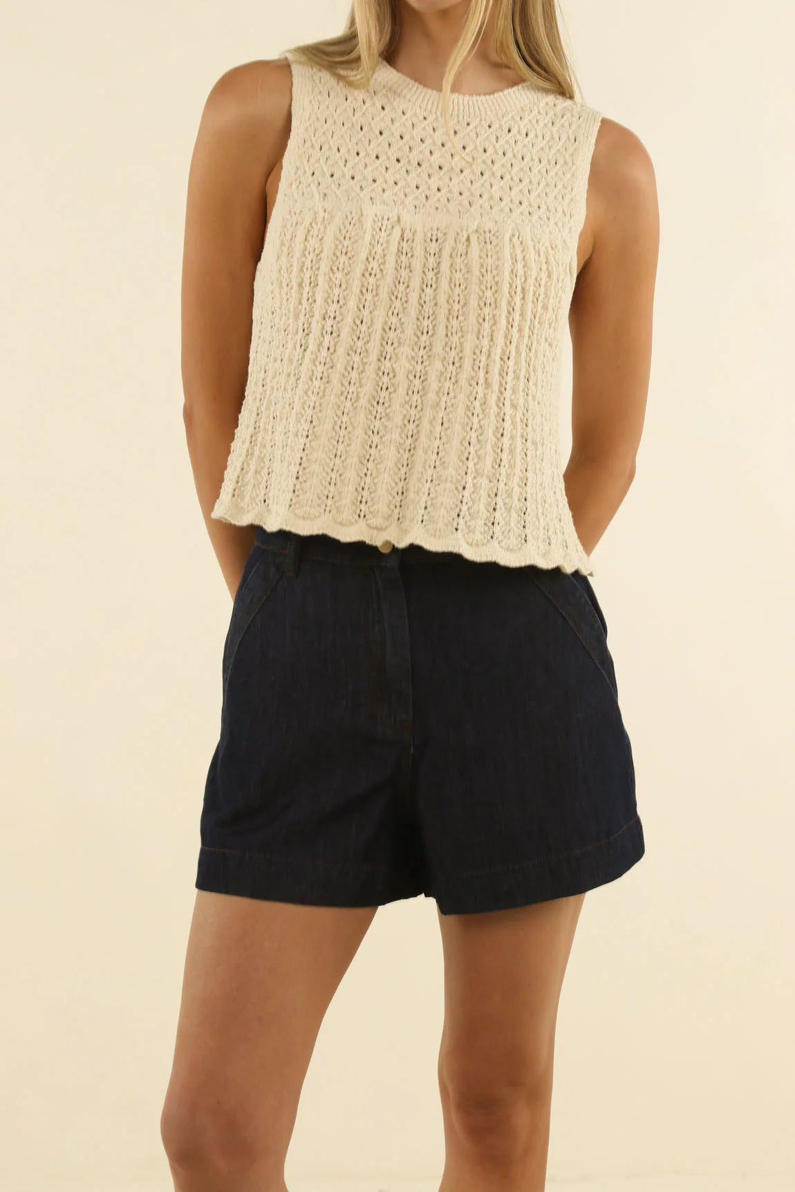 Humidity Ivy Denim Short
