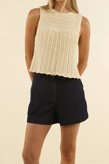 Humidity Ivy Denim Short