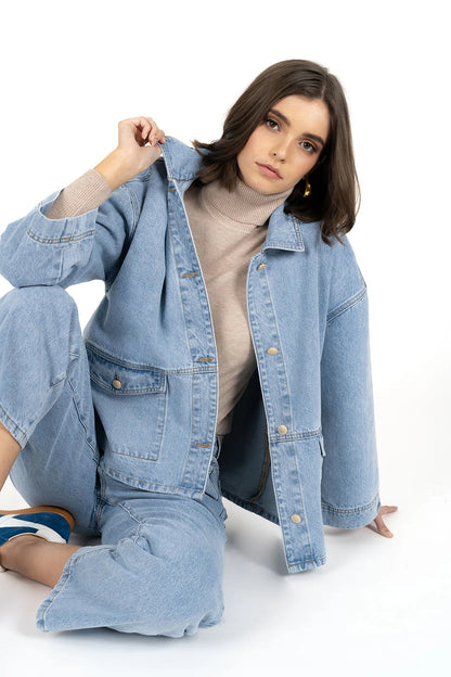 Humidity Loz Jacket - cloud blue