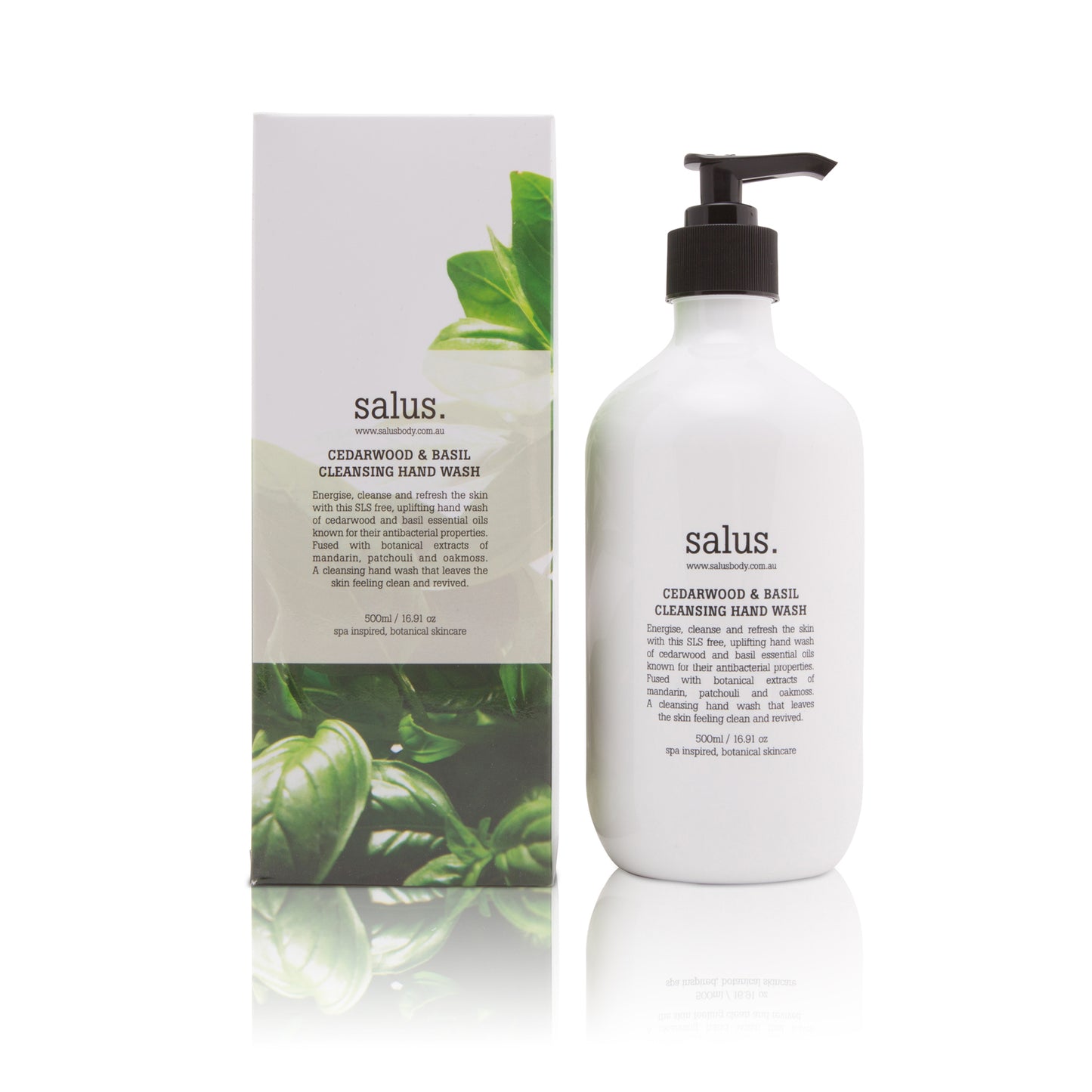 Salus Cleansing Hand Wash - Cedarwood & Basil