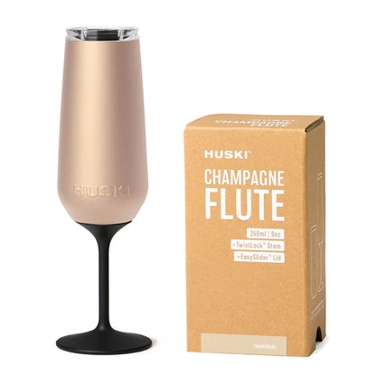 Huski Champagne Flute - Assorted Colours