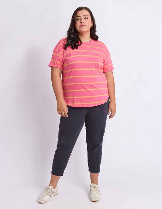 Elm Halli S/S Stripe Tee