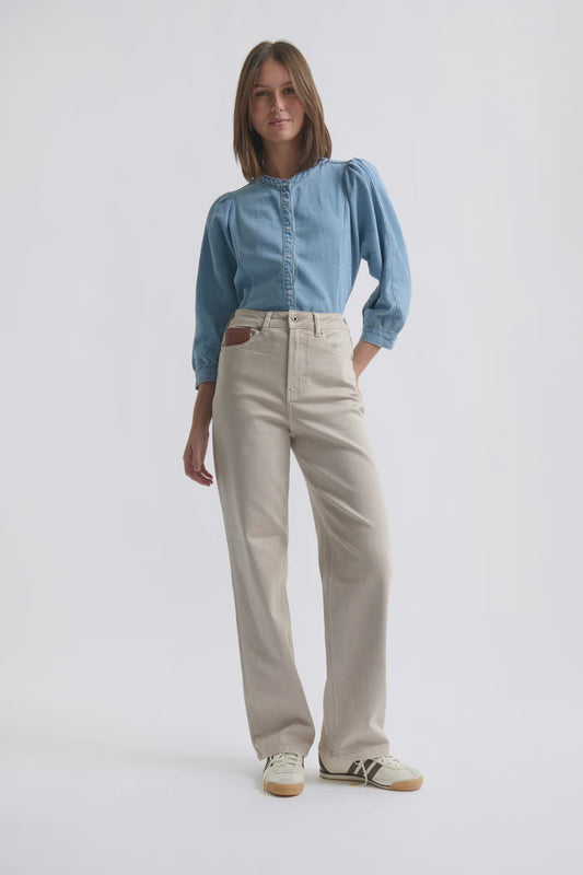 Kireina Bonnie Jean - Leather Pocket Sand