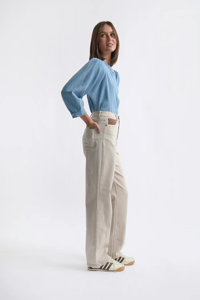 Kireina Bonnie Jean - Leather Pocket Sand