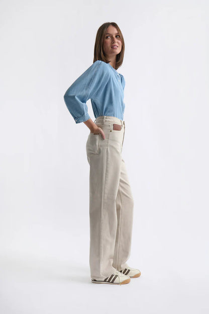 Kireina Bonnie Jean - Leather Pocket Sand