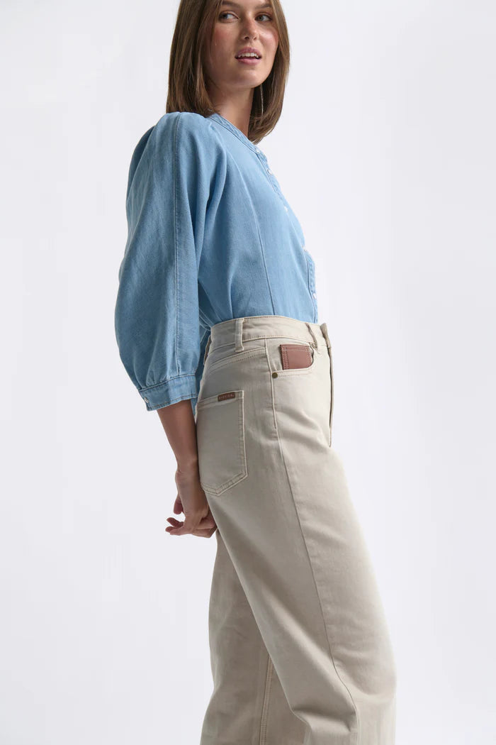 Kireina Bonnie Jean - Leather Pocket Sand