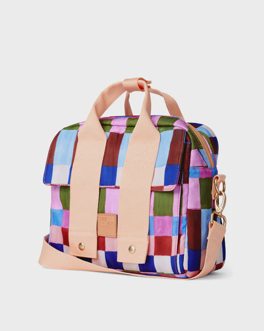 The Somewhere Co Lunch tote - hopscotch