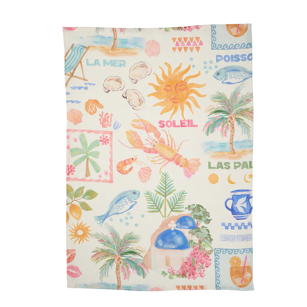 Annabel Trends Linen Towel - various designs