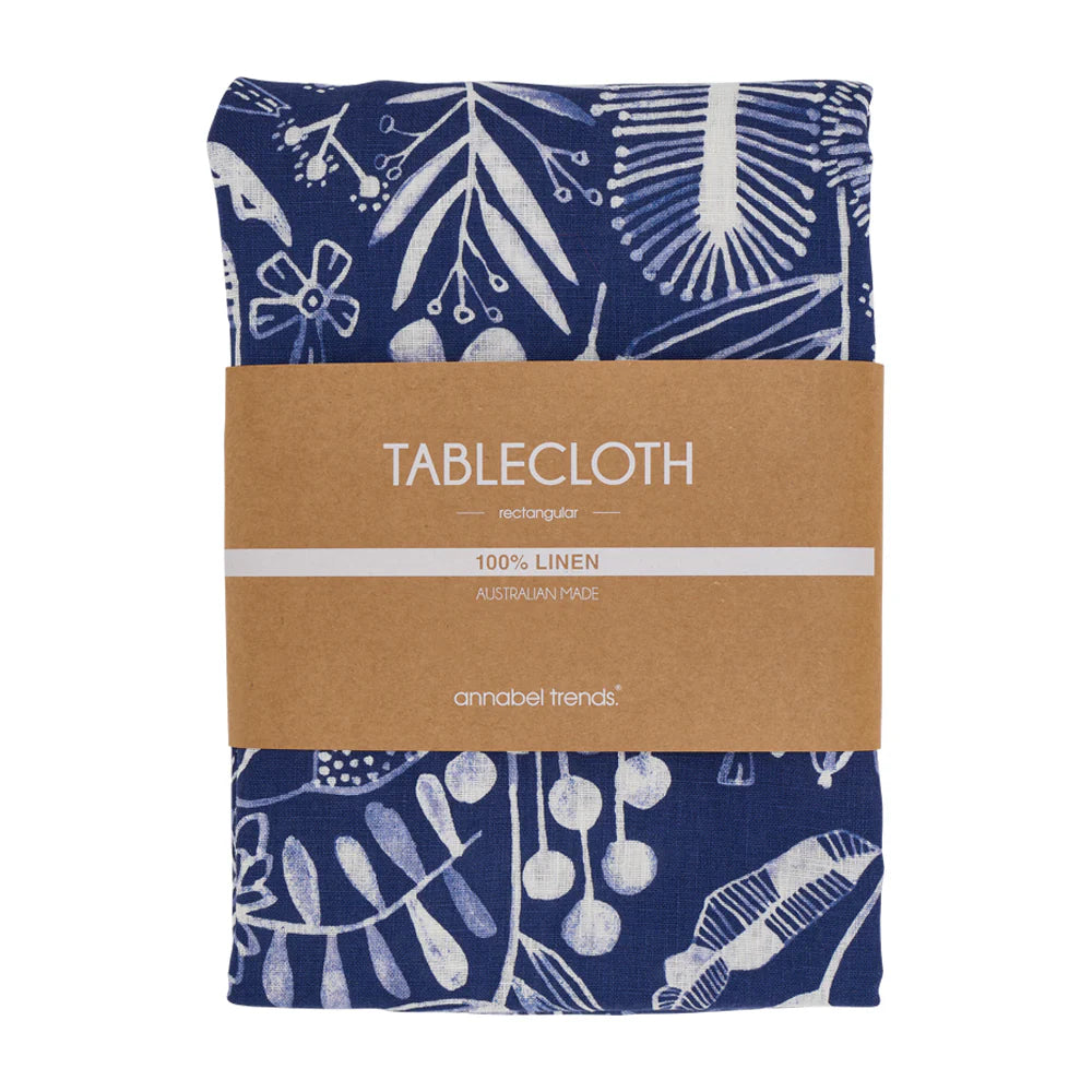 Annabel Trends Large Linen Tablecloth