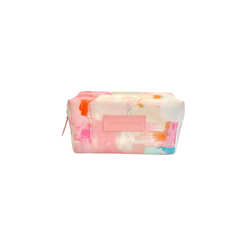 Mindful Marlo Box Makeup Bag - various designs