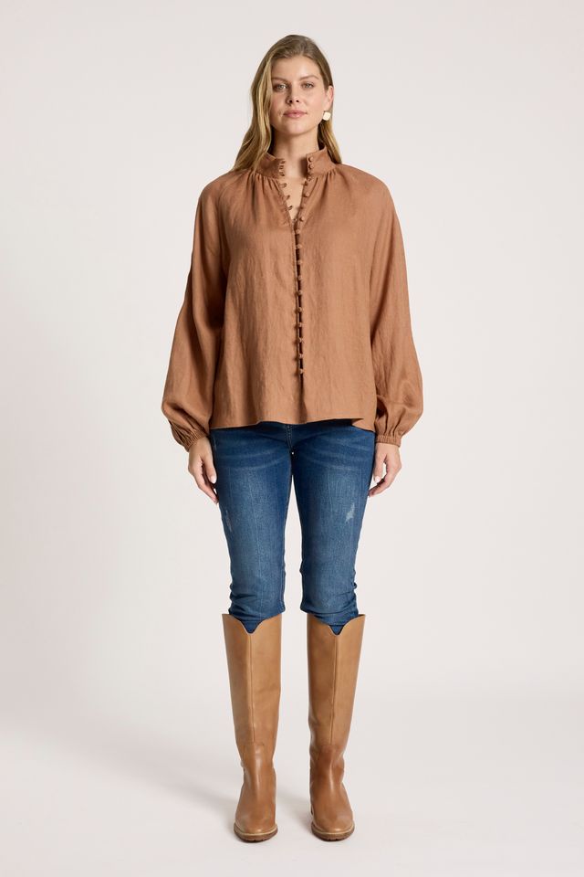 Eb & Ive Bajau Button Shirt