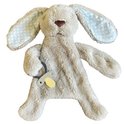 ES Kids Bunny Comforter with dummy holder