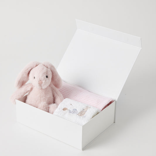 Jiggle & Giggle Bunny Hamper Set - various colours