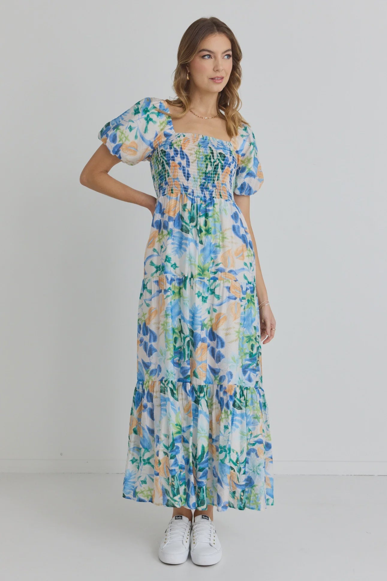 Raven Tiered Maxi