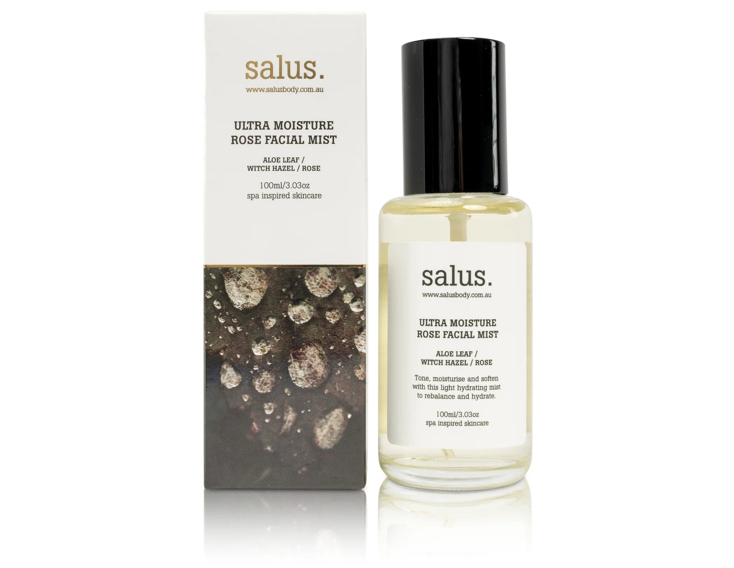 Salus Facial Mist - aloe & rose