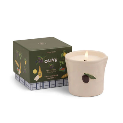 Design Works  Bistro Ceramic Candle - various fragrances