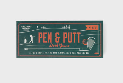 Gentlemen's hardware Pen & Putt Desk Game