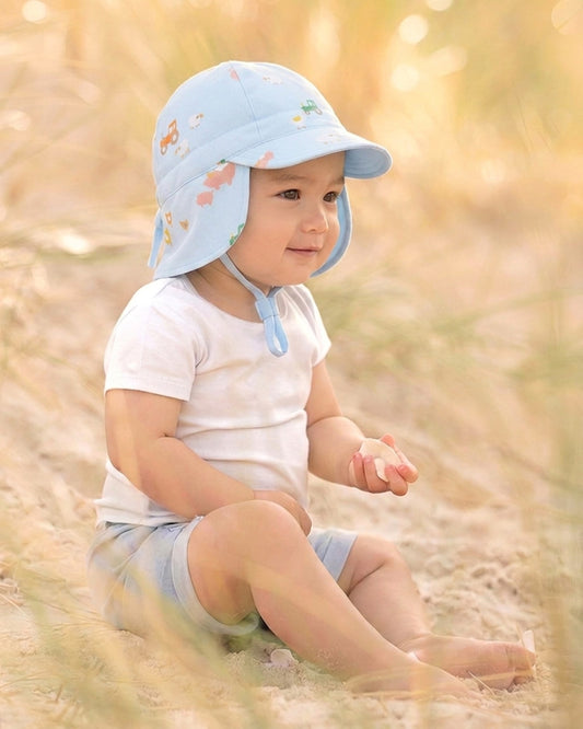Toshi Flap Cap