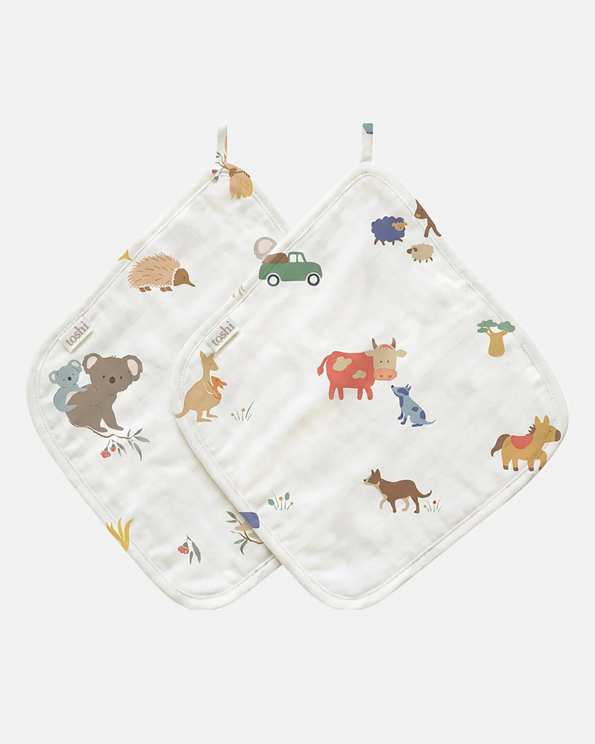 Toshi Baby Washcloth 2pc