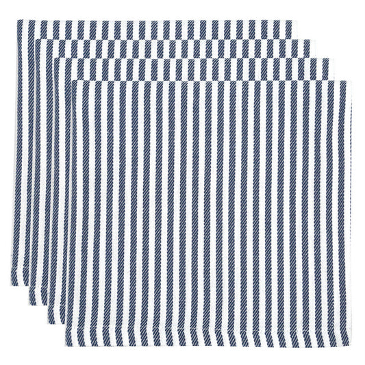 Maison Stripe Napkin - Navy