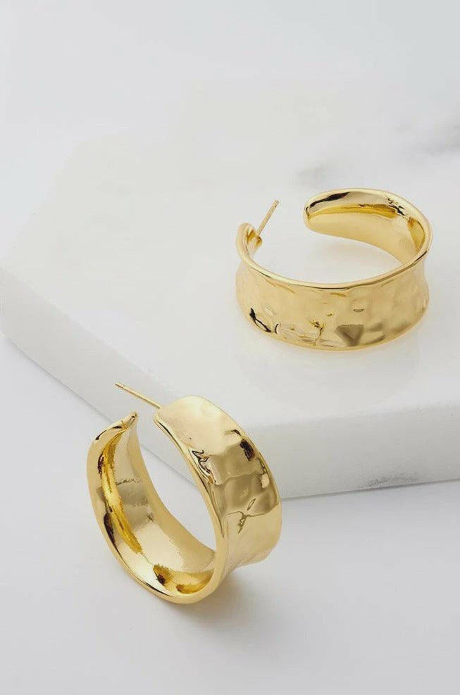 Zafino Bianca Hoop - gold