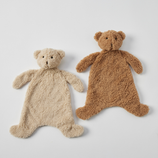 Jiggle & Giggle Cuddly Comforter Bear - various colours