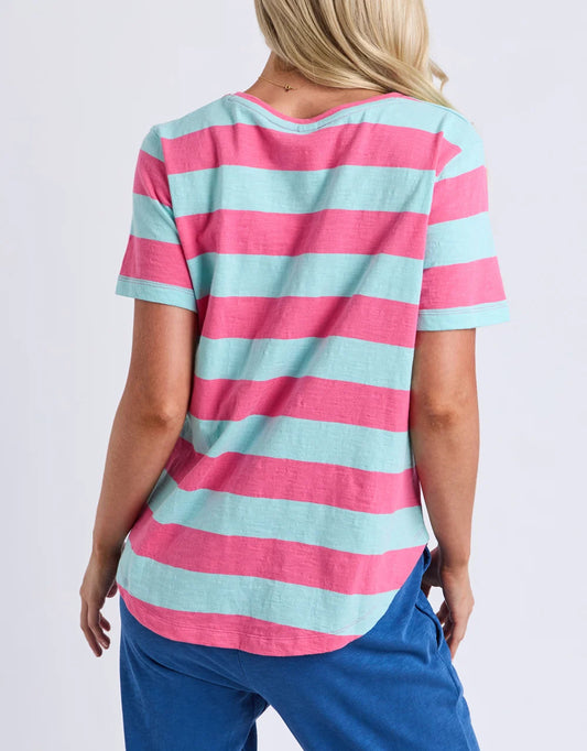 Elm Spritz Stripe S/S Tee