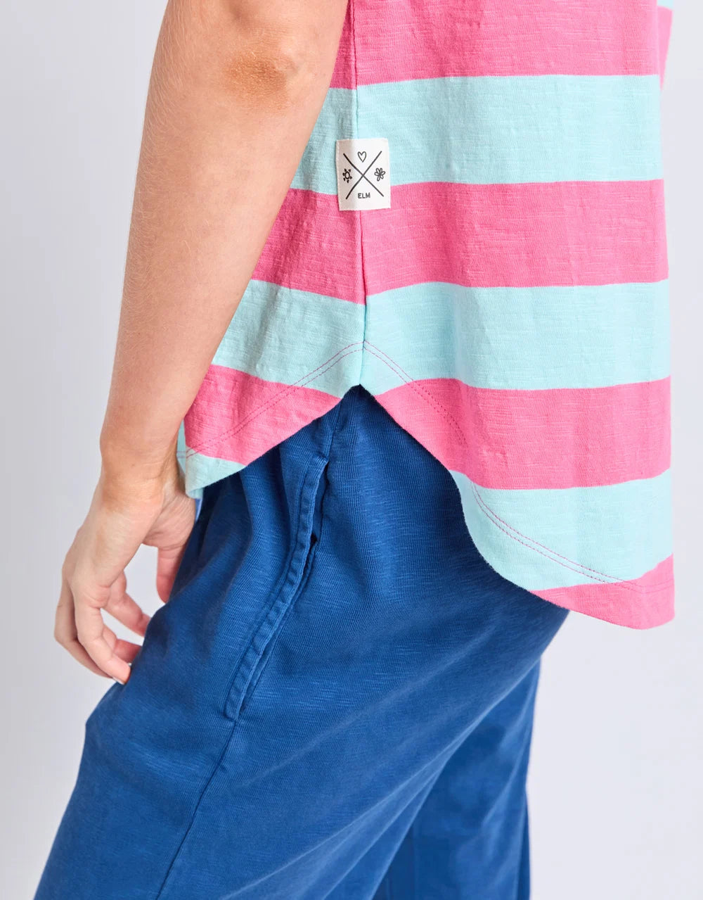 Elm Spritz Stripe S/S Tee