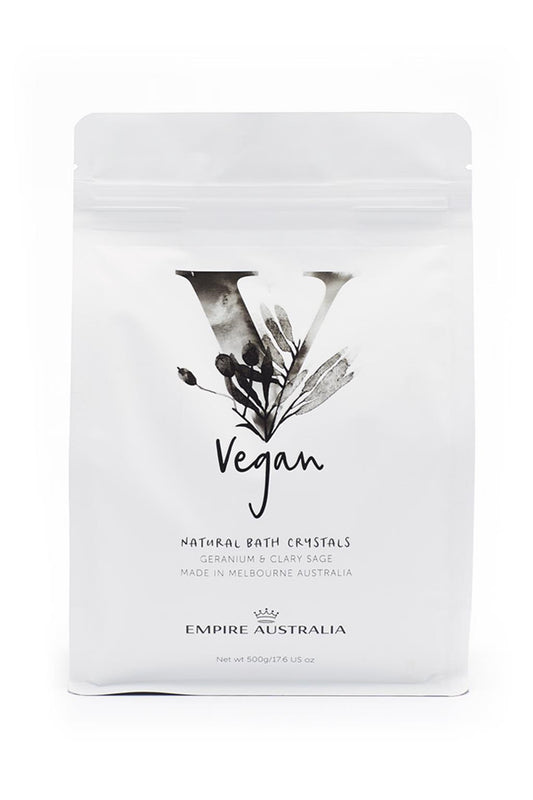 Empire Vegan Bath Crystals - geranium & clary sage