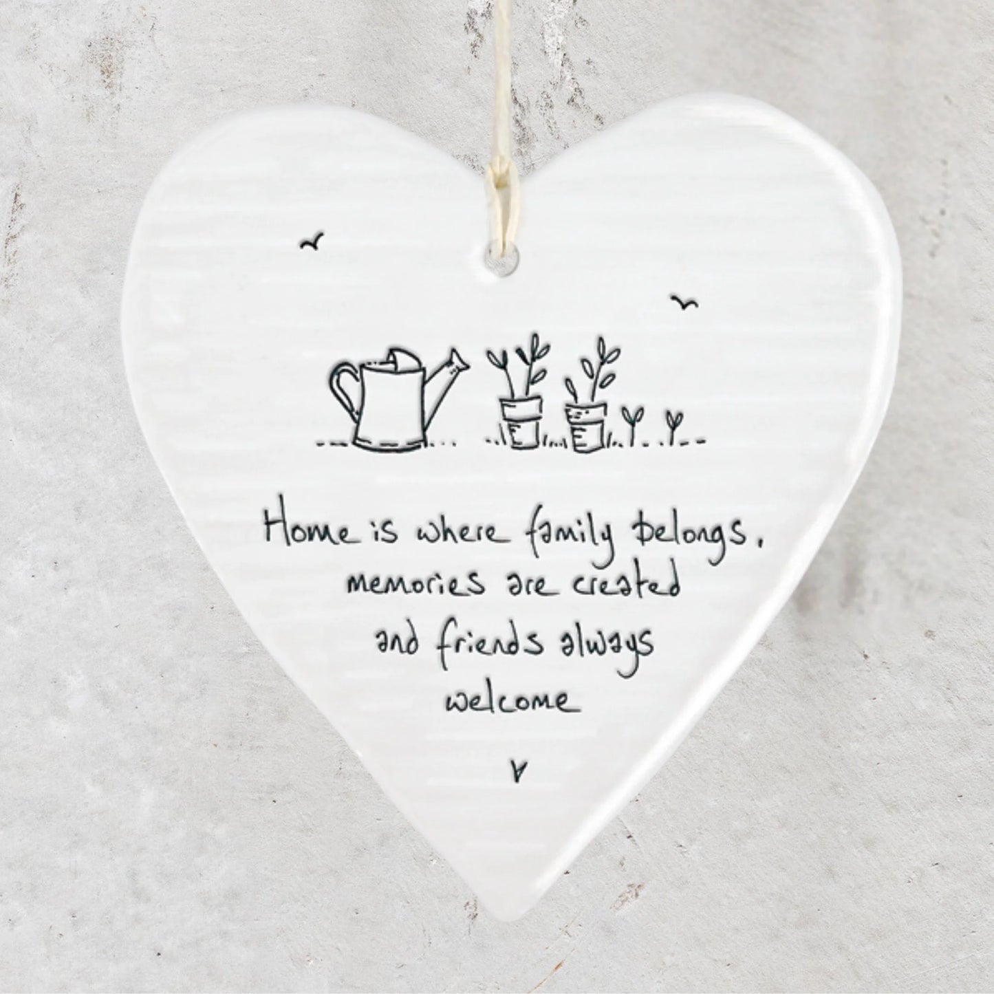 Heaven In Earth Wobbly Heart Hanger