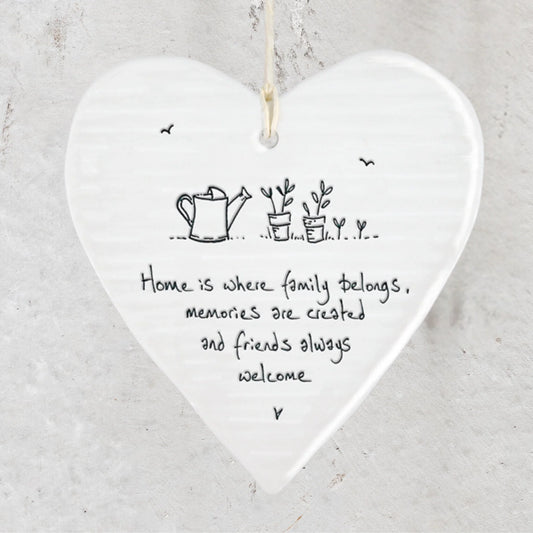 Heaven In Earth Wobbly Heart Hanger