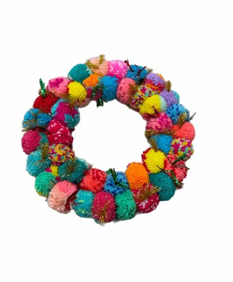 Arissa Multi Pompom Wreath
