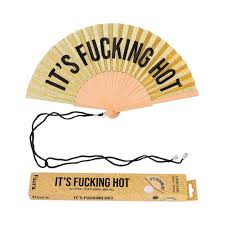 French Bazaar Glitter Hand Fan