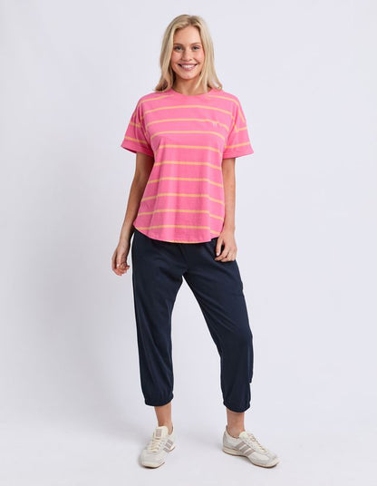 Elm Halli S/S Stripe Tee