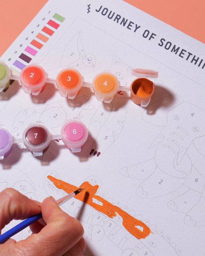 Journey Of Something Kids Paint By Numbers