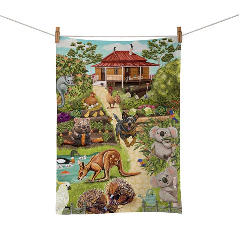 La La Tea Towel