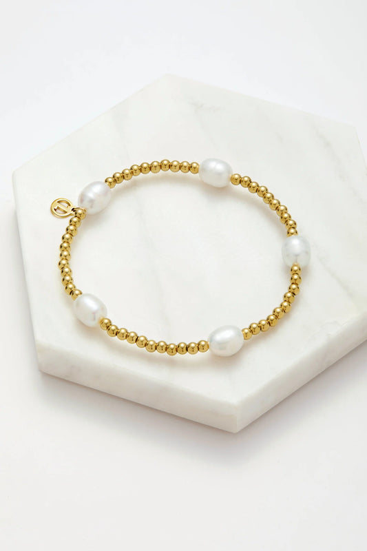Zafino Meika Bracelet - gold & silver
