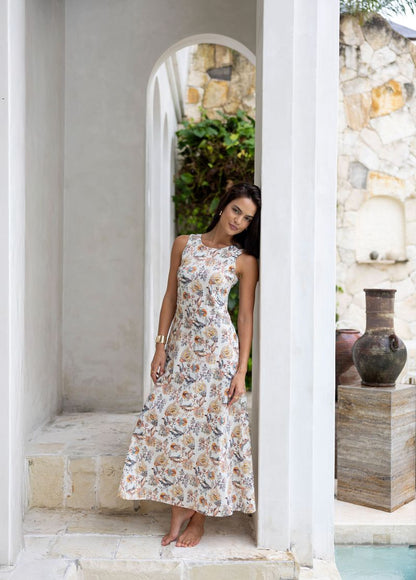 Humidity Willa Dress - Kaffir Print