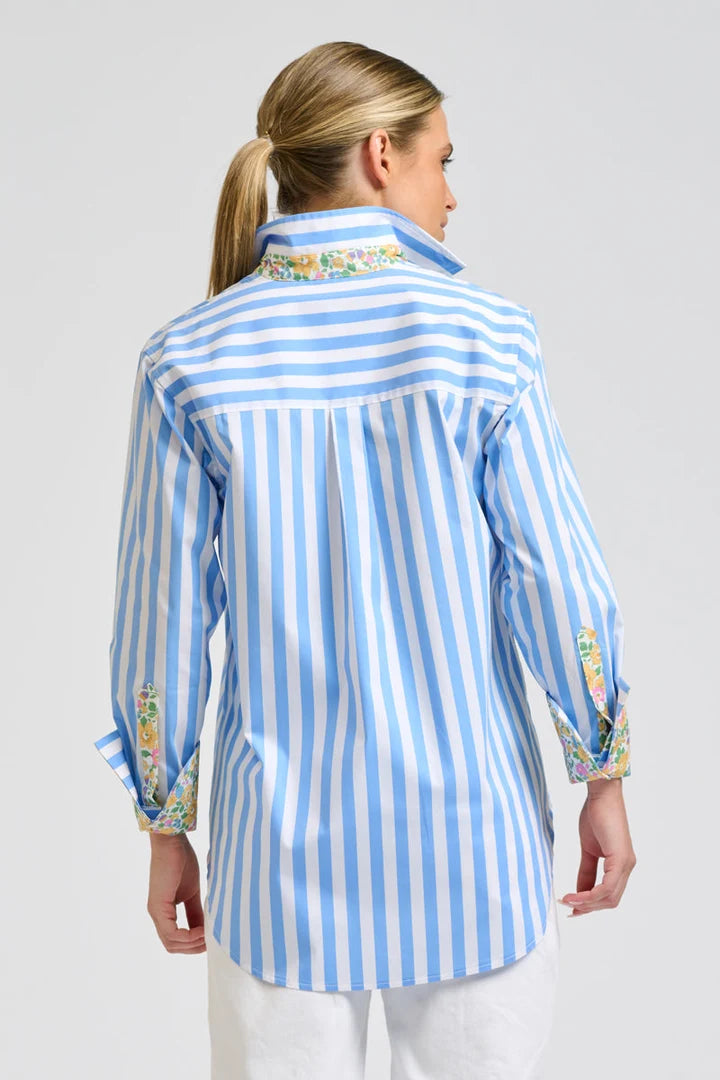 Shirty Elodie Trim Floral Shirt