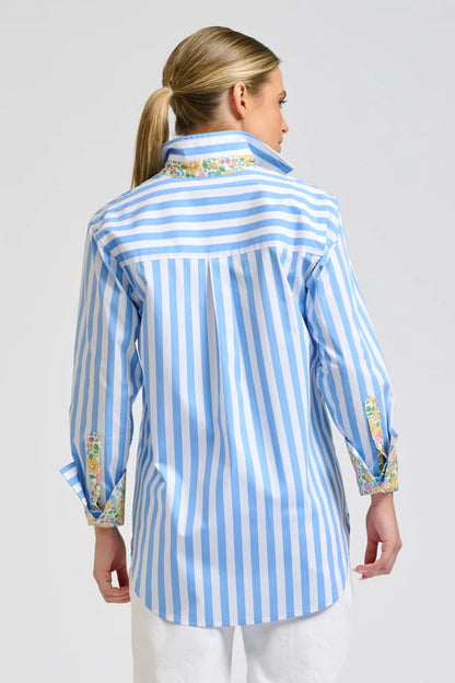 Shirty Elodie Trim Floral Shirt