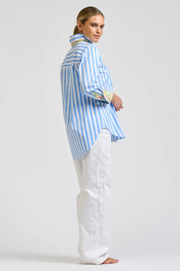 Shirty Elodie Trim Floral Shirt