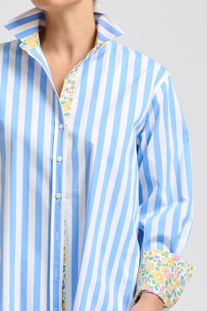 Shirty Elodie Trim Floral Shirt
