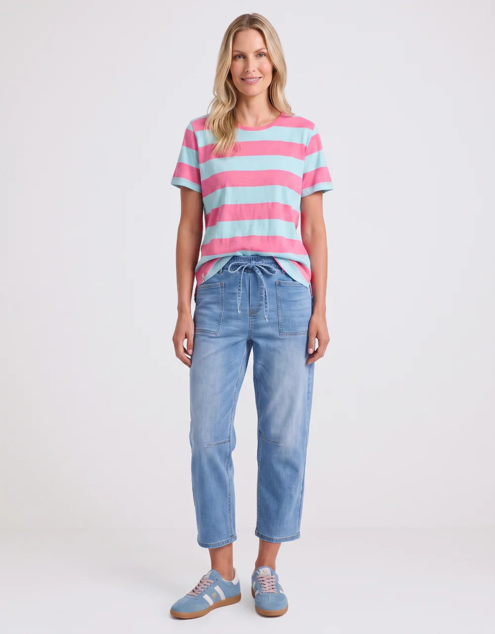 Elm Spritz Stripe S/S Tee