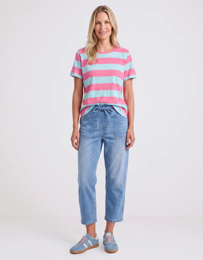 Elm Spritz Stripe S/S Tee