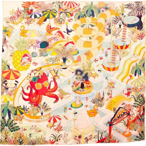 Maison Fanli Silk Scarf 50x50
