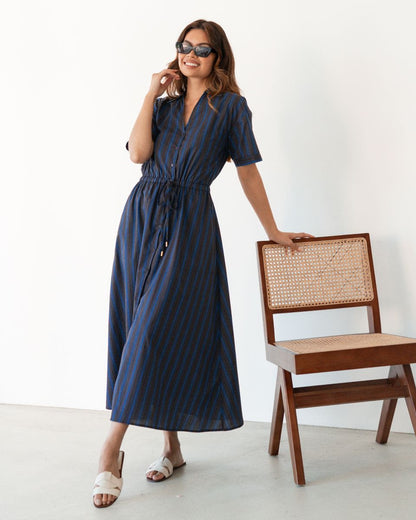 Label Of Love Stripe Maxi